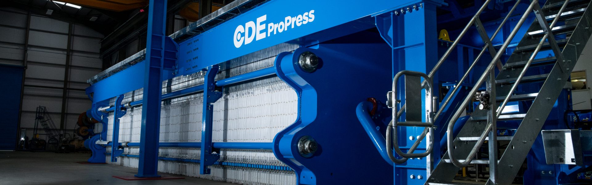 CDE Unveils a New Filter Press at Hillhead 2024